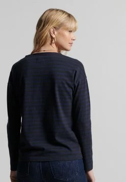 Superdry HEAVYWEIGHT - Long Sleeved Top - Black Stripe -Superdry Shop bc4e4a9e37514aa6a85f4f92a980893d