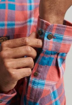 Superdry VINTAGE LUMBERJACK - Shirt - Flint Check Faded Rose -Superdry Shop bc5c6d786ec14df0ac72873b3839461e