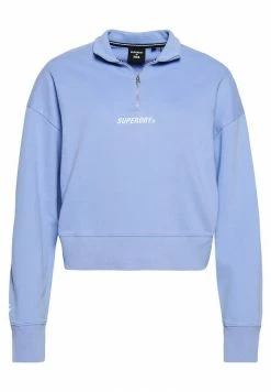 Superdry CODE CORE SPORT HALF-ZIP - Sweatshirt - Blue -Superdry Shop bc7aa509a0e1460f96f29874df43e320