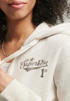 Superdry Zip-up Sweatshirt - Oatmarl -Superdry Shop bca4e8918af74d99b24995c5ad89bfe5