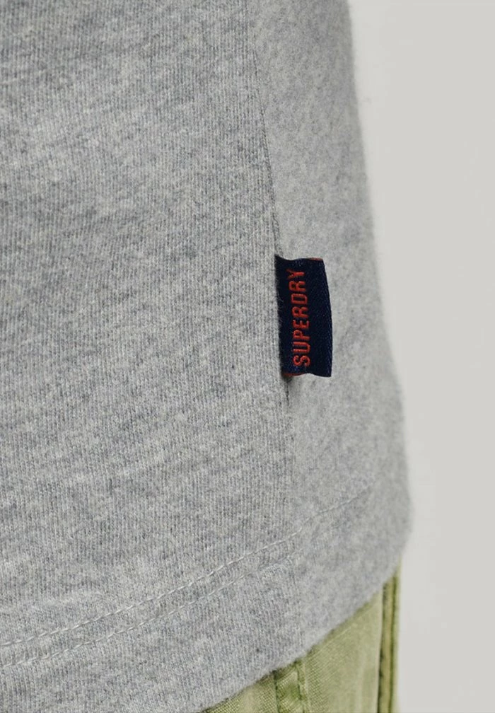 Superdry Basic T-shirt - Grey Marl 3 Superdry Basic T-shirt - Grey Marl - Image 3