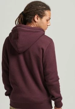 Superdry Zip-up Sweatshirt - Track Burgundy Marl -Superdry Shop bcc6e5a1a3fe4d64a7d42224baa54600