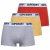 Superdry 3 PACK - Pants - Orange Yellow Grey