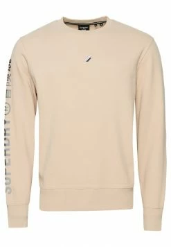 Superdry CODE LINEAR LOOSE - Sweatshirt - Feather Grey -Superdry Shop bce40372dd7e44e092261c274a8cb5ec