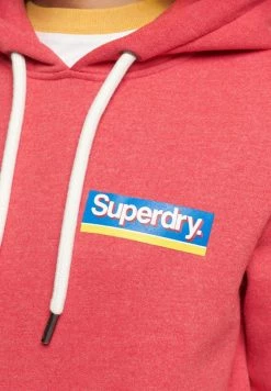 Superdry VINTAGE - Hoodie - Papaya Red Marl -Superdry Shop bd258c5835f24164a24093658fe19487
