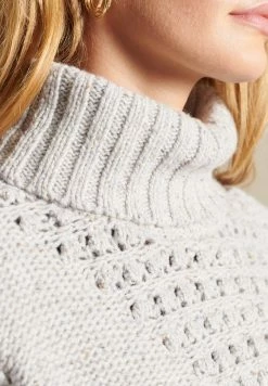 Superdry ROLL - Jumper - Off White -Superdry Shop bd4463622ec449a682f6b786cfd151e0