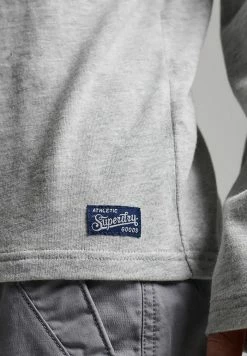 Superdry VINTAGE LOGO INTEREST - Long Sleeved Top - Athletic Grey Marl 10 Superdry VINTAGE LOGO INTEREST - Long Sleeved Top - Athletic Grey Marl -Superdry Shop bd8084e0c3e0429e8af839de7b7d16f4