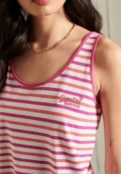 Superdry Top - Coral Marl Multi -Superdry Shop bde18e0d9c1747a8bf7144d225438bed