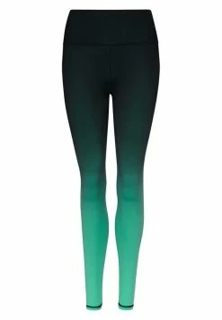 Superdry TRAINING ESSENTIAL - Leggings - Trousers - Black Hot Mint Ombre -Superdry Shop bde7d37a4e7a4c718b92b969c8f1c5ea