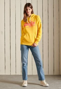 Superdry AMERICAN CLASSICS - Sweatshirt - Pigment Yellow