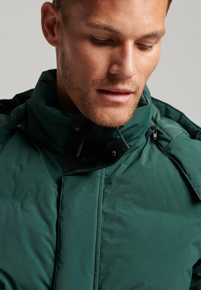 Superdry BOXY PUFFER - Winter Jacket - Eagle Green 4 Superdry BOXY PUFFER - Winter Jacket - Eagle Green - Image 4