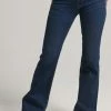 Superdry MID RISE SLIM FLARE - Bootcut Jeans - Van Dyke Mid Used