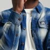 Superdry VINTAGE TRAILSMAN - Shirt - Worn Indigo Check
