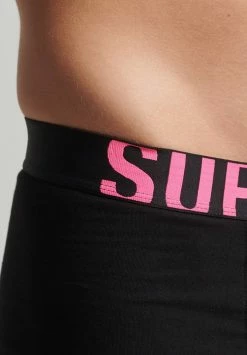 Superdry 2 PACK - Pants - Schwarz