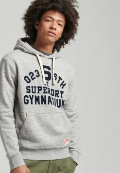 Superdry ATHLETIC - Hoodie - Athletic Grey Marl