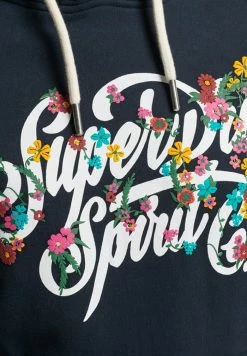 SUPERDRY - Hoodie - Eclipse Navy -Superdry Shop be82ada874ec4810a745e07843808e1a