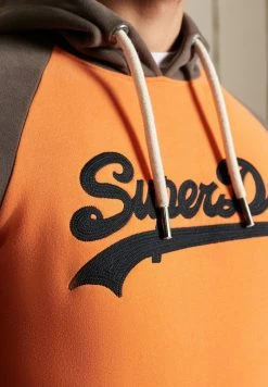Superdry VINTAGE LOGO AMERICAN CLASSICS - Hoodie - Spiced Orange -Superdry Shop beb3d14d40354b64a347f64e5730ce05