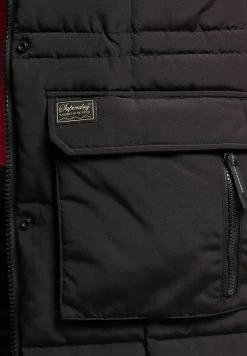 Superdry LONGLINE - Waistcoat - Black 5 Superdry LONGLINE - Waistcoat - Black -Superdry Shop bebeba93fa724fe7bfb0e3dc3fa8c754