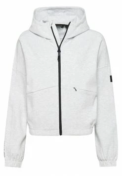 Superdry CODE TECH HUPPARI - Zip-up Sweatshirt - Cadet Grey Marl -Superdry Shop bf2cc4a19aa4409786098b83193106f1