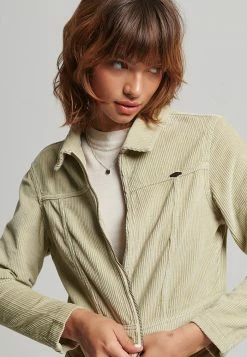 Superdry VINTAGE CROPPED - Summer Jacket - Explorer Sand -Superdry Shop bf4c6d17e8b94f9f9c36e512bca0cde4