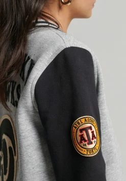 Superdry Bomber Jacket - Athletic Grey Marl 7 Superdry Bomber Jacket - Athletic Grey Marl -Superdry Shop bf55e573cb2f44b5acebb72ce35ae218