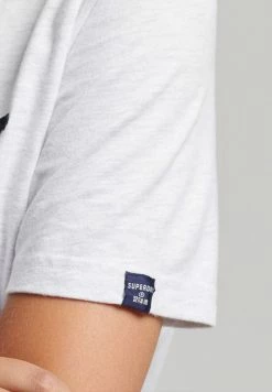 Superdry VINTAGE COOPER CLASSIC - Print T-shirt - Ice Marl -Superdry Shop bf5870464b7c4dcba9b88a0ac695aedb