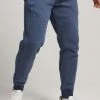 Superdry VINTAGE - Tracksuit Bottoms - Vintage Navy Marl