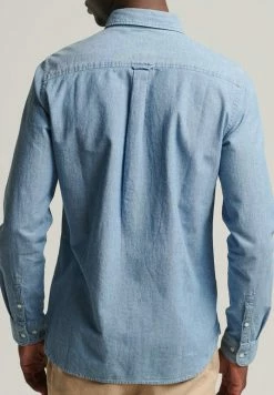 Superdry Shirt - Indigo Chambray
