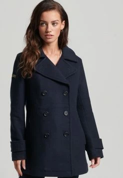 Superdry Short Coat - Eclipse Navy