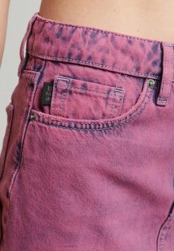 Superdry VINTAGE - Denim Skirt - Dark Pink Marble -Superdry Shop c03d9e65769c4ade8596832287ede4bf