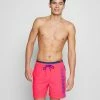 Superdry STATE VOLLEY SWIM - Swimming Shorts - Cuba Coral