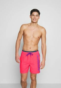 Superdry STATE VOLLEY SWIM - Swimming Shorts - Cuba Coral