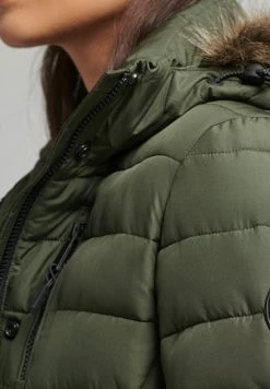 Superdry Winter Coat - Dark Moss -Superdry Shop c0b73d4667d94e37968d88fdcef2a44e