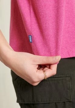 Superdry Top - Magenta Marl -Superdry Shop c0e42679d7bb43299ac7f7e49faf93c9