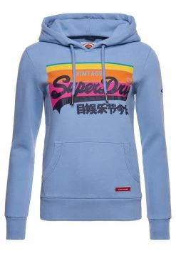 Superdry Hoodie - Forever Blue -Superdry Shop c1046ca0069f4f398b0c0389f2c3bcb3