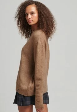 Superdry VINTAGE CLASSIC ESSENTIAL CREW - Jumper - Mink 6 Superdry VINTAGE CLASSIC ESSENTIAL CREW - Jumper - Mink -Superdry Shop c1220b3d81c448f0998445fbed63e7bf