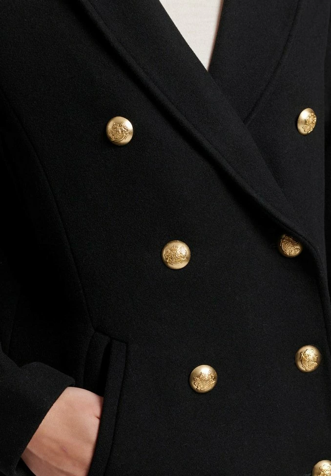 Superdry LONG MILITARY - Classic Coat - Black 4 Superdry LONG MILITARY - Classic Coat - Black - Image 4