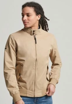 Superdry HARRINGTON - Summer Jacket - Tan