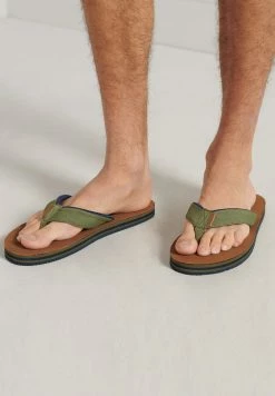 Superdry T-bar Sandals - Olive