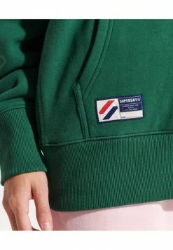 Superdry APPLIQUE OVERSIZED - Hoodie - Dark Green -Superdry Shop c1be512029184850998aa4425413cc49