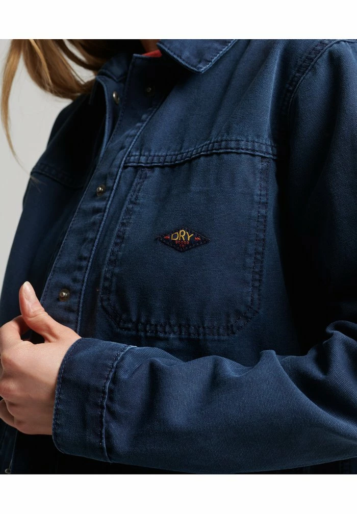 Superdry VINTAGE - Button-down Blouse - Nautical Navy 4 Superdry VINTAGE - Button-down Blouse - Nautical Navy - Image 4