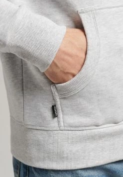 Superdry VINTAGE LOGO - Zip-up Sweatshirt - Glacier Grey Marl -Superdry Shop c2337f315d5444a9973648c7af437596