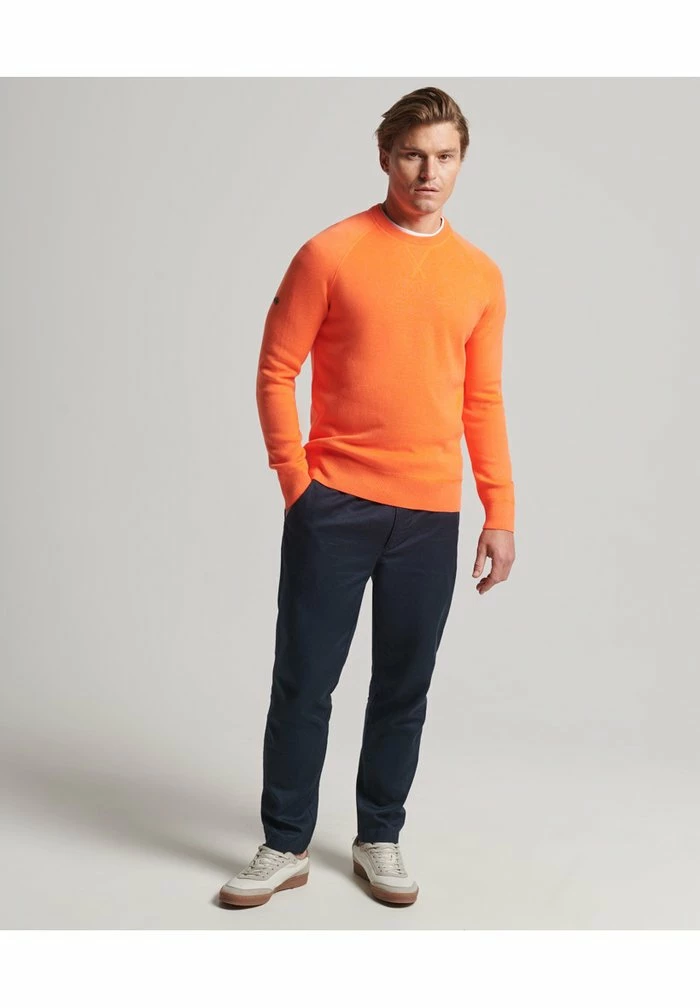Superdry Jumper - Shocker Orange 1 Superdry Jumper - Shocker Orange