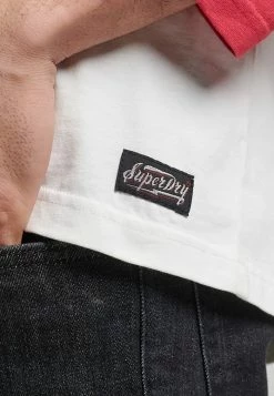 Superdry VINTAGE SURF RANCHERO - Long Sleeved Top - Soda Pop Red Off White -Superdry Shop c2eba82d56a943cf80ef2d6f86e22a8d