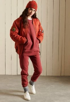 Superdry Tracksuit Bottoms - Rhubarb Marl