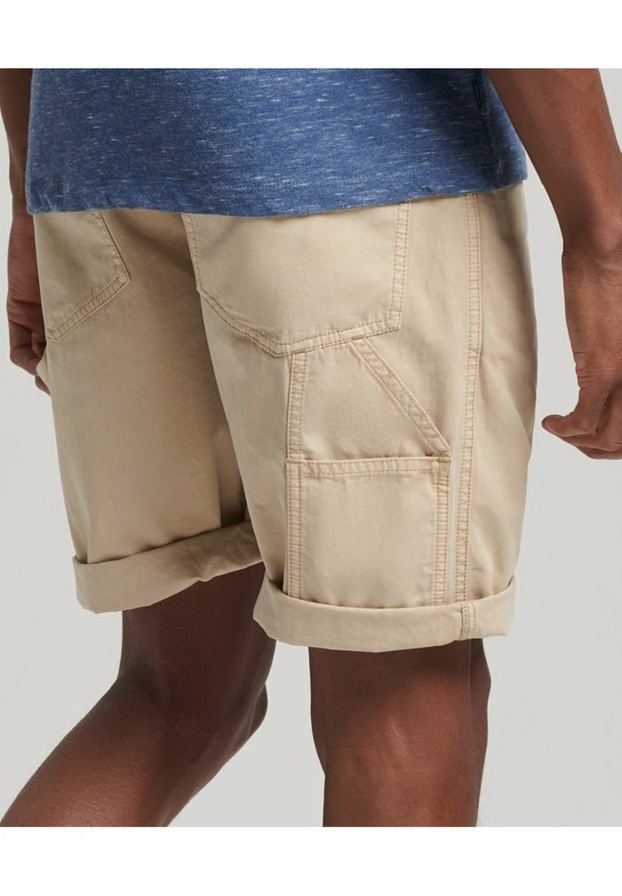 Superdry VINTAGE CARPENTER - Shorts - Stone Wash 2 Superdry VINTAGE CARPENTER - Shorts - Stone Wash - Image 2