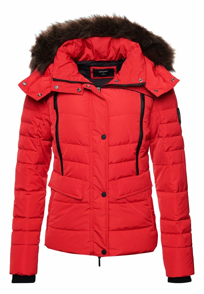 Superdry GLACIER - Winter Jacket - Rouge Red 5 Superdry GLACIER - Winter Jacket - Rouge Red - Image 5