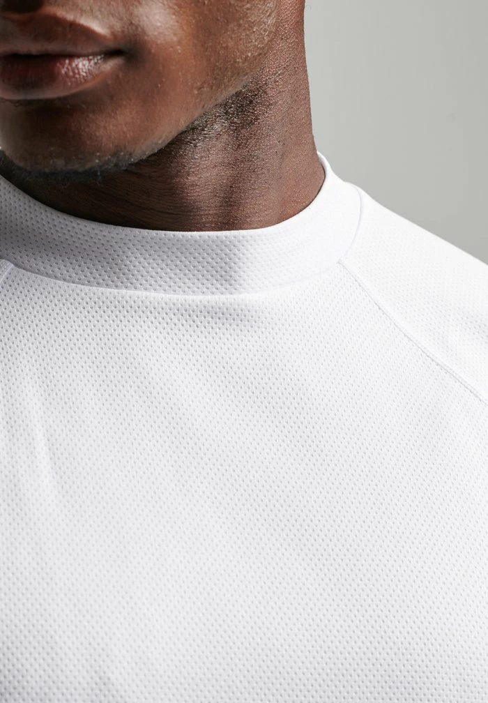 Superdry MOCK NECK - Long Sleeved Top - White Graphic 5 Superdry MOCK NECK - Long Sleeved Top - White Graphic - Image 5