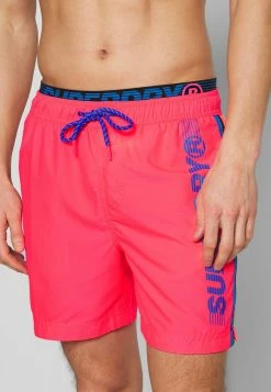 Superdry STATE VOLLEY SWIM - Swimming Shorts - Cuba Coral -Superdry Shop c3bdc323a9994d34942ee850e2f6a7a2