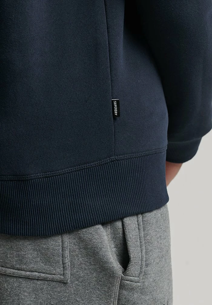 Superdry VINTAGE LOGO - Fleece Jumper - Eclipse Navy 2 Superdry VINTAGE LOGO - Fleece Jumper - Eclipse Navy - Image 2